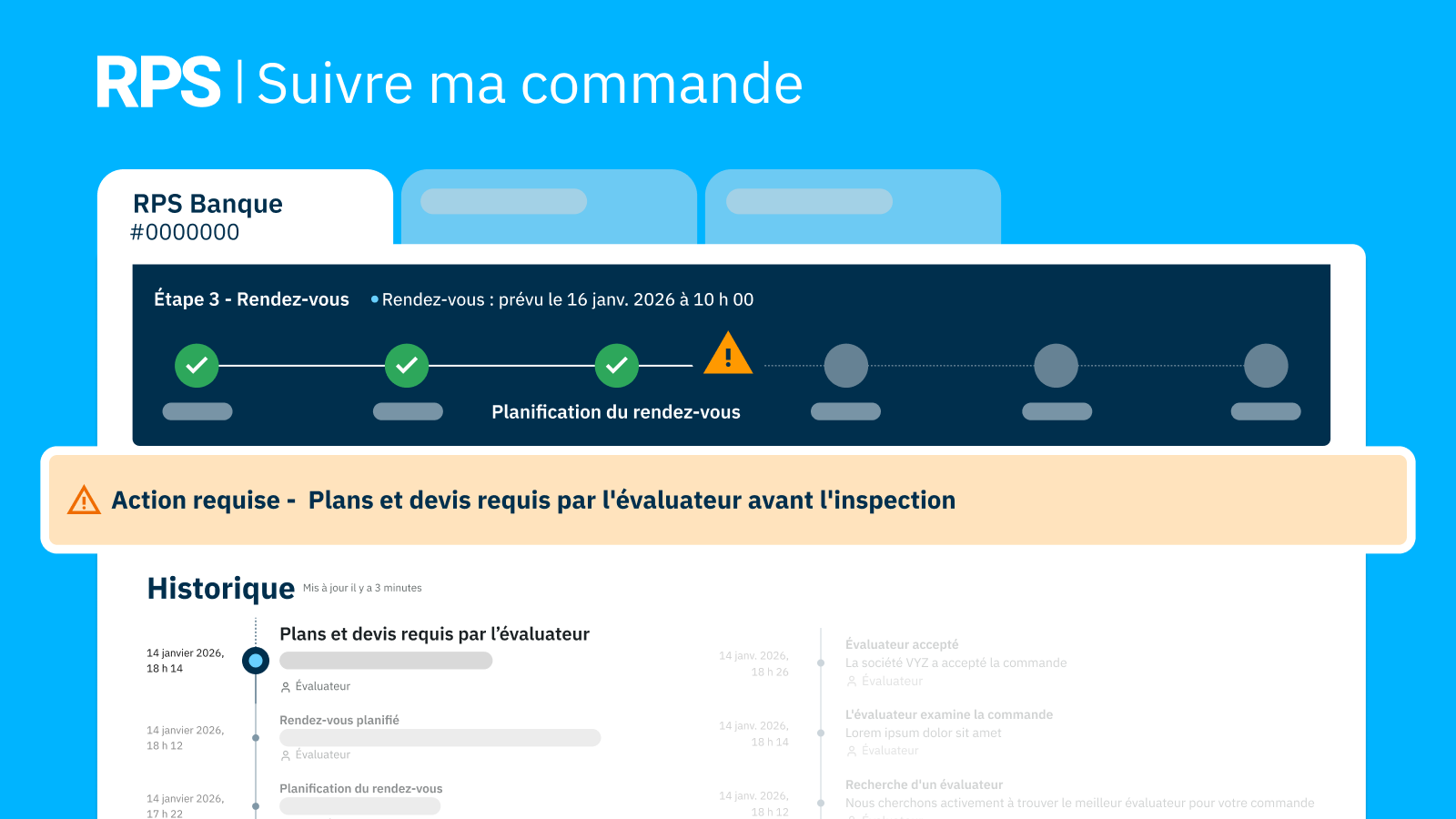 RPS lance Suivi de commande pour améliorer les délais de traitement des évaluations | Perspectives RPS